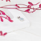 Blue Topaz Statement Pendant in 92.5 Sterling Silver