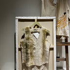 Organic cotton Handpainted vest