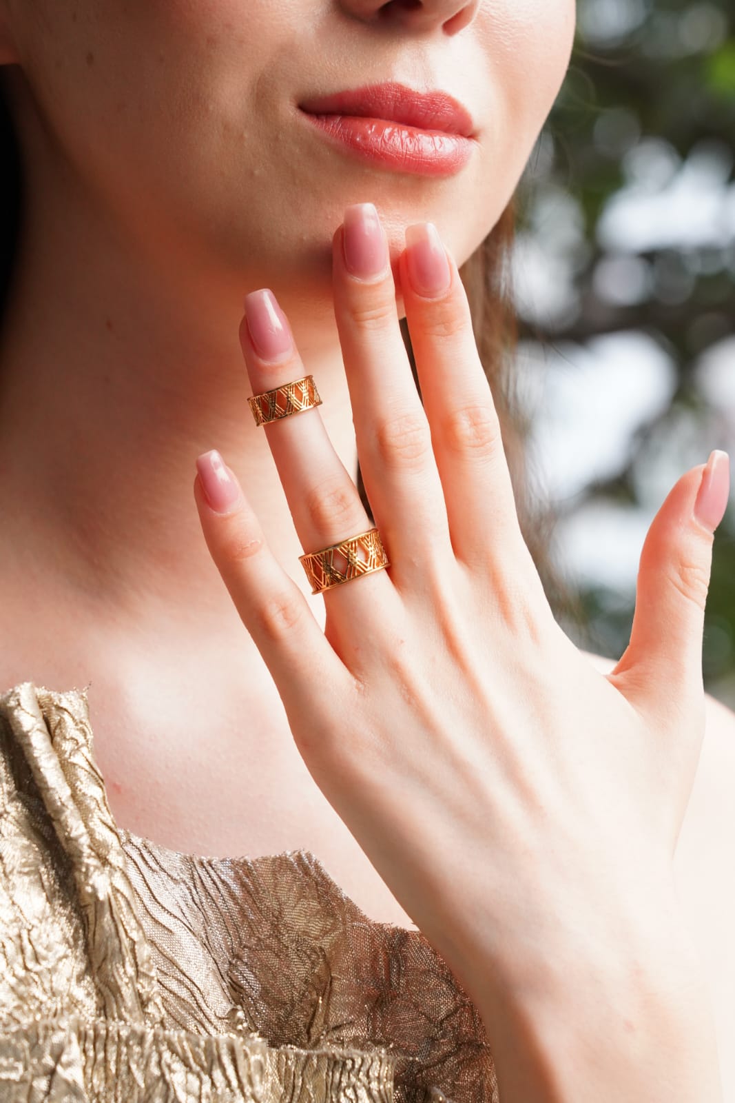 CRISSCROSS RING MINI