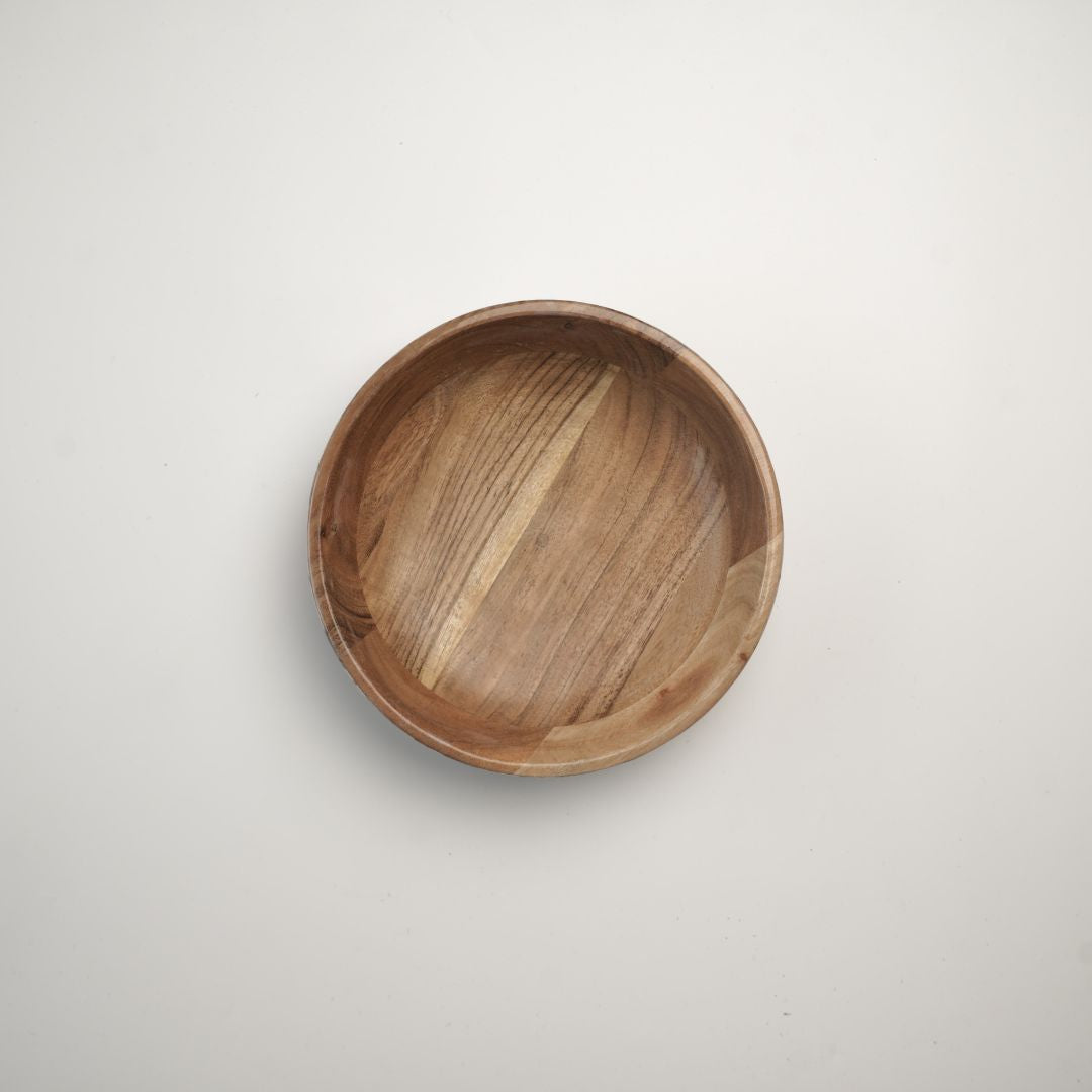 Wooden salad bowl | Peony | Small