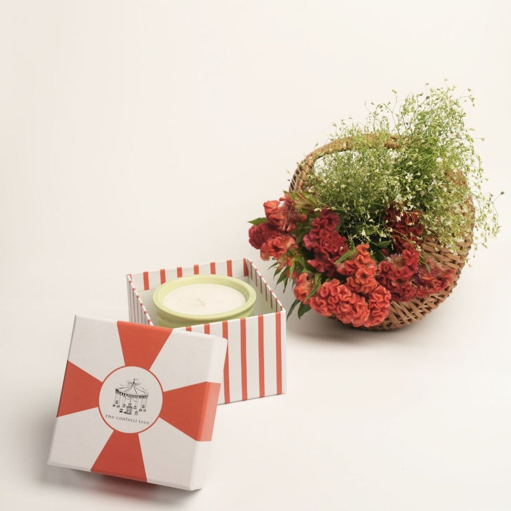 Peony soy wax candle | 180g