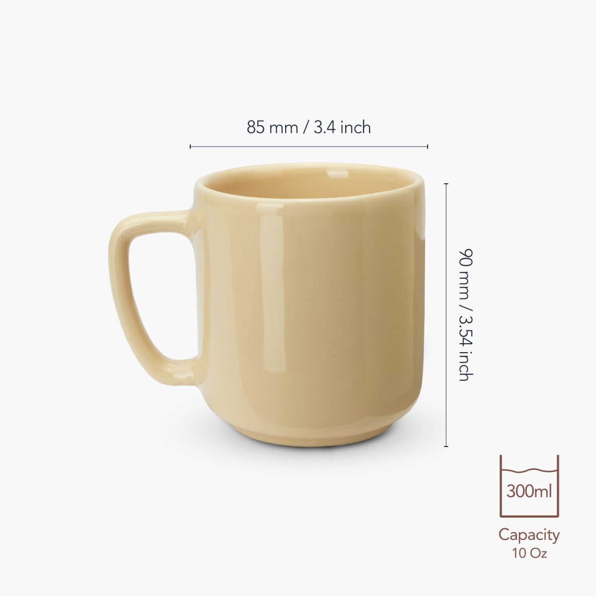 Abha Mug — Set of 1 & Vasu Mug — Set of 1 — Combo