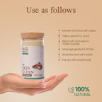 I'm Maatee Organic Skin D-Tan Powder Face Pack
Detoxifying with Sandalwood + Licorice