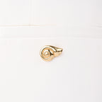 Moon Snail Brooch - Gold Tone