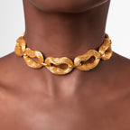 Sylvie Link Necklace - Gold Tone