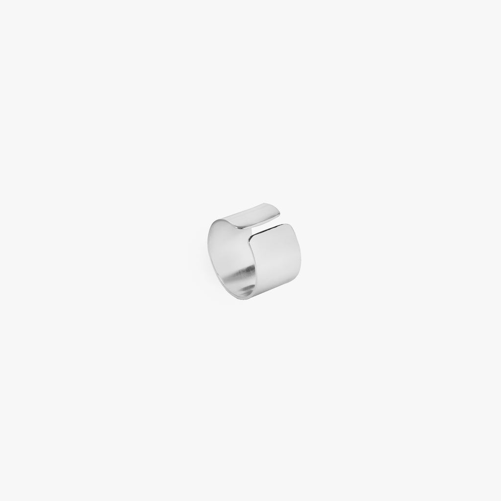 Classic Band Ring - Silver Tone
