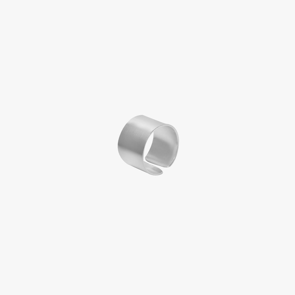 Classic Band Ring - Silver Tone