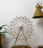 Amaya Decors The Ferrous Revolving Wheel Showpiece