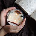 I AM ABUNDANT intention candle for manifestation