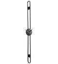 Amaya Decors Black Long Pipe Clock