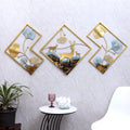 Amaya Decors Deer Wall Art Set of 3
