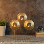 Amaya Decors Table Round Etching Tealight Holder