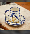 Lemom Art Mug & Snack Plate