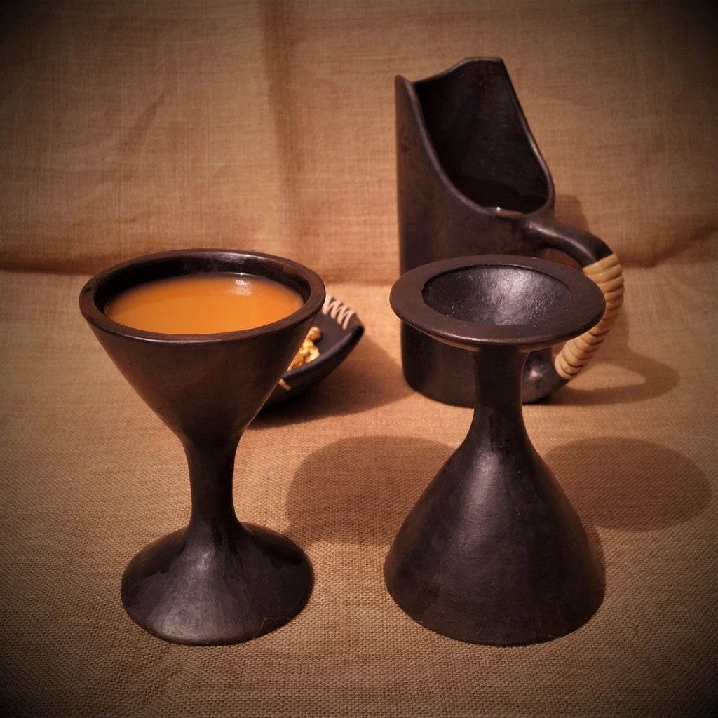 Sherry - Longpi Black Pottery Wine Glass