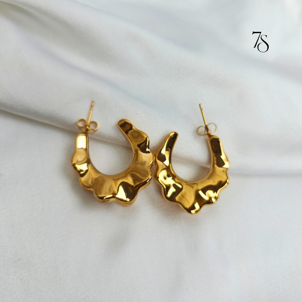 Molten Gleam Hoops