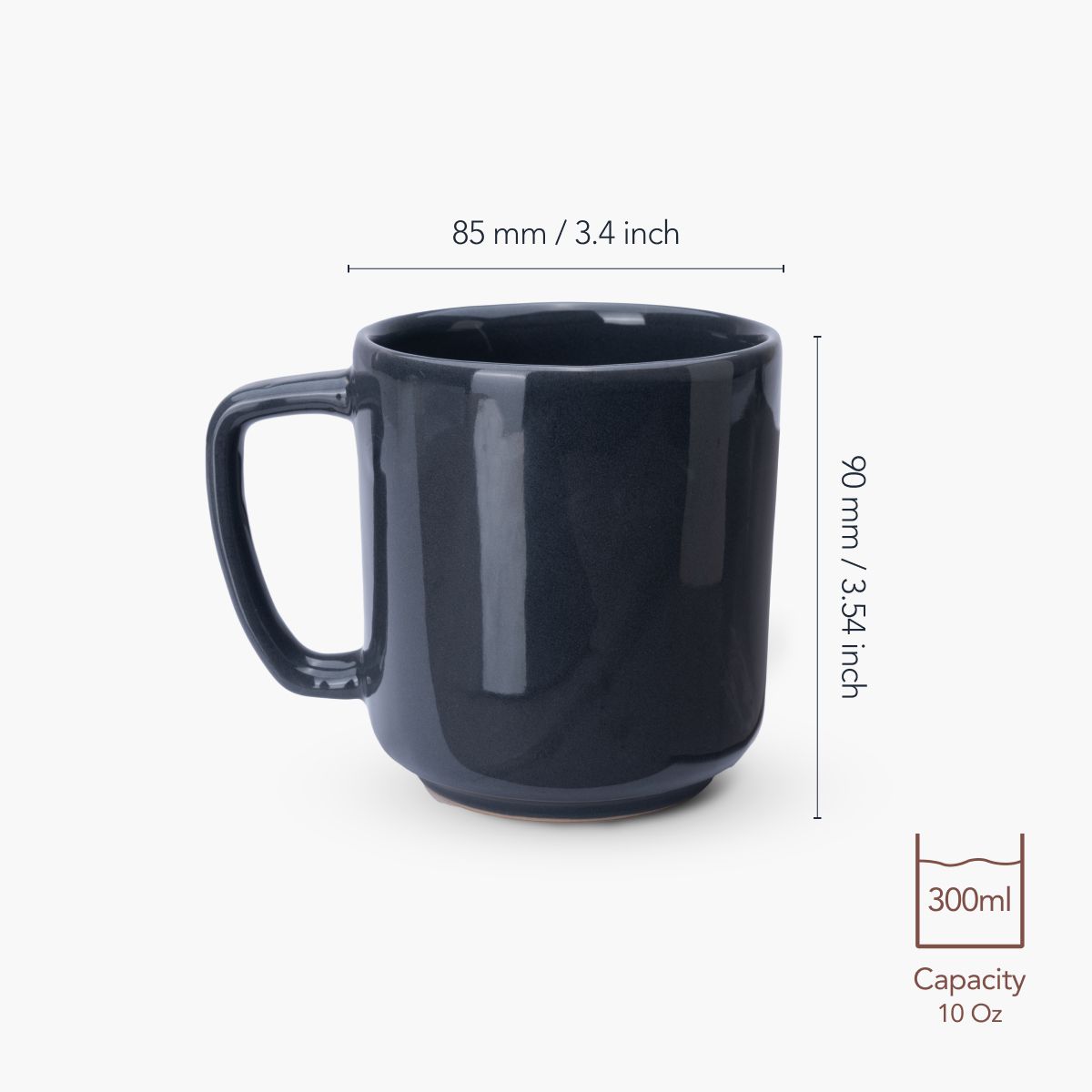 Gift set of 6 mugs