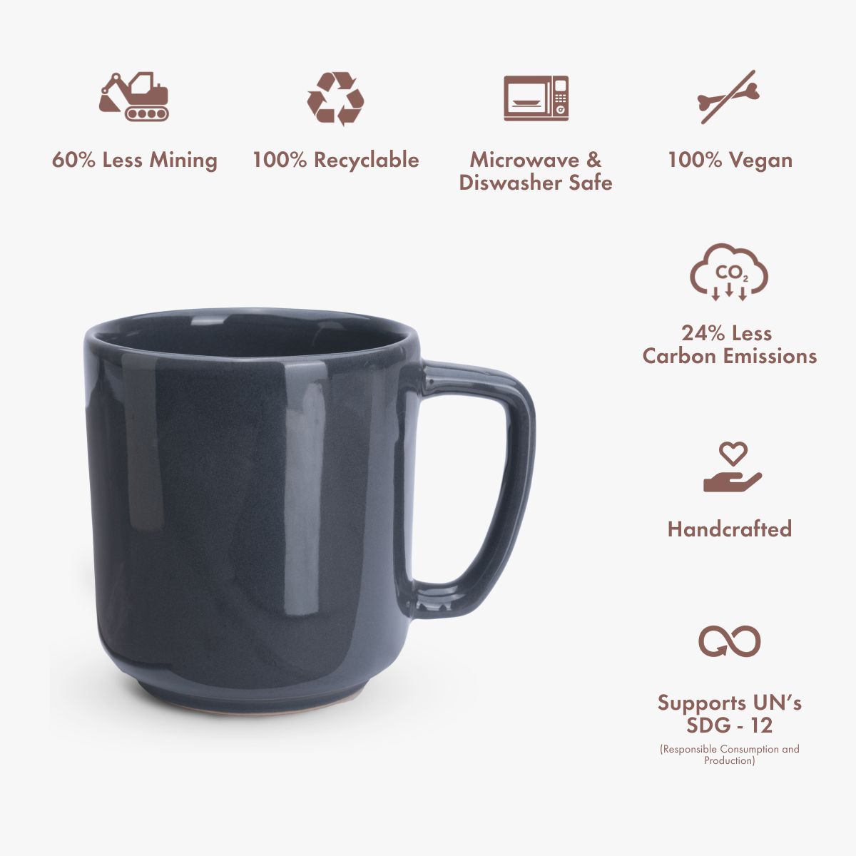 Gift set of 6 mugs