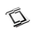Black & White Lined Paper Folder