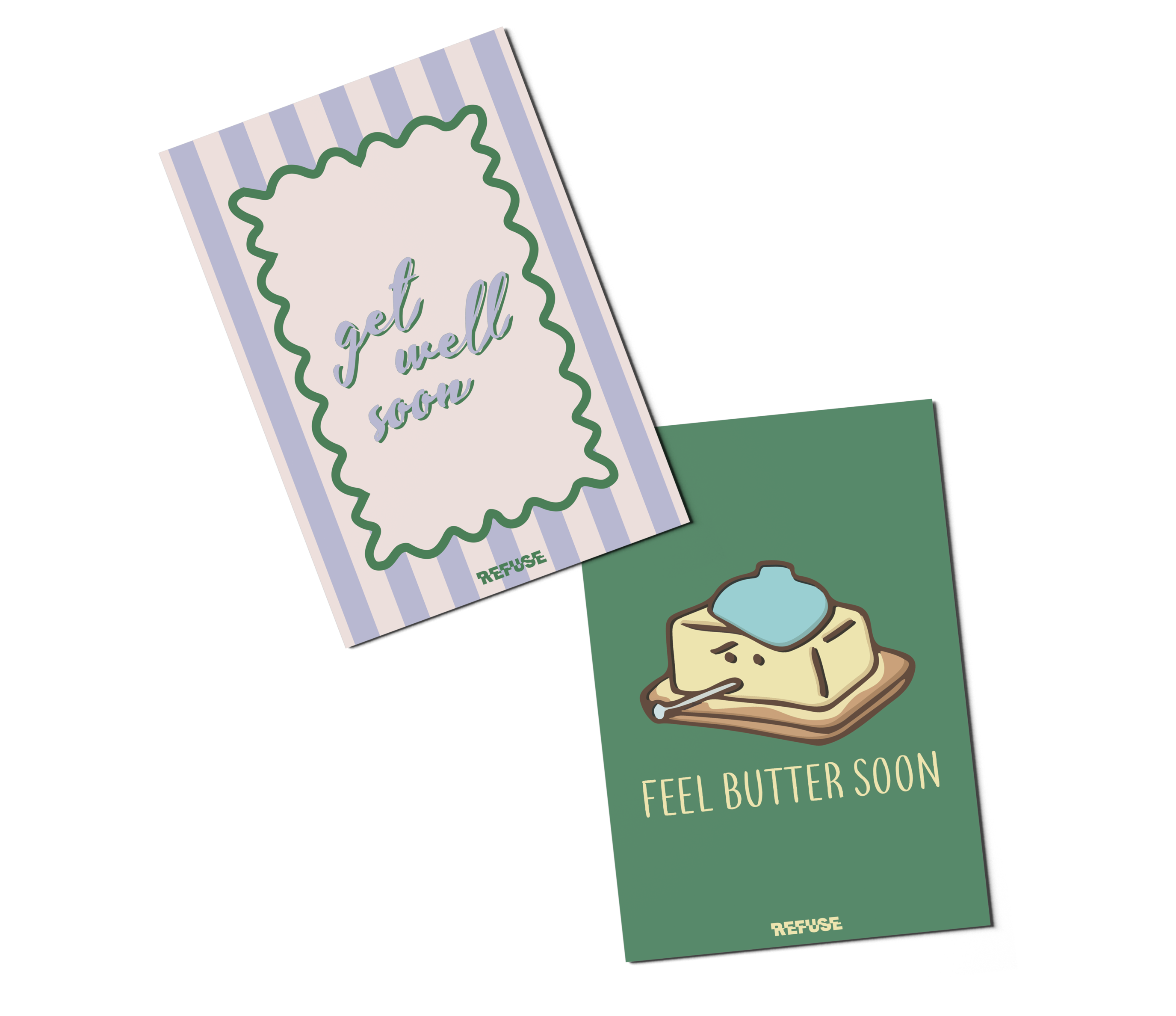 Feel Butter Soon Greeting Card