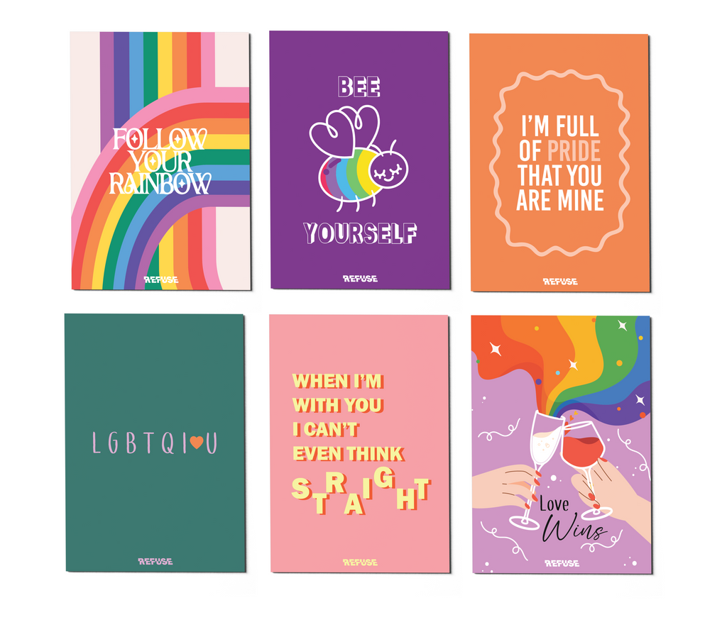 LGBTQ I Love You Greeting Card