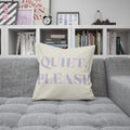 Quiet Please Cushion Cover