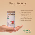 I'm Maatee Organic Skin Brightening Powder Face Pack
Shining & Glowing Radiance Boost with Hibiscus + Fenugreek