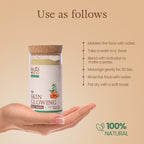 I'm Maatee Organic Skin Glowing Face Wash Powder 
Radiant Shine & Shield Pollution with Wild Turmeric + Neem