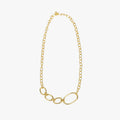 Trunk Long Necklace - Gold Tone