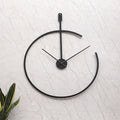 Amaya Decors Half Ring Metal Wall Clock