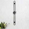 Amaya Decors Long Striped Black Wall Clock